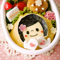Mai＊Mai's cooksnap of when they made お弁当に❤うさぎちゃんの手袋.