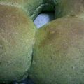 ひな☆リョマbaba's cooksnap of when they made よもぎパン.
