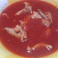 ロスコ５９１４'s cooksnap of when they made ﾄﾏﾄｼﾞｭｰｽで*時短スープ.