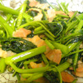 ロコフラ's cooksnap of when they made 空芯菜とベーコンの中華風炒め.