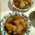 さぁ★たぁ★'s cooksnap of when they made ★かぼちゃと玉ねぎの煮物★.