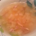 *つらら*'s cooksnap of when they made 大根とベーコンのコンソメスープ♡.
