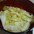 こり～'s cooksnap of when they made 白菜のゆずこしょうマヨネーズ和え.
