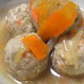 ひよひよ堂's cooksnap of when they made ふわとろレンコンつみれの胡麻スープ.