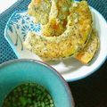 至福の時's cooksnap of when they made サクサク！黒ごま入りかぼちゃ天ぷら.