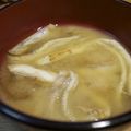 ちゃおふ's cooksnap of when they made 焼きナスの味噌汁♪ナスの甘さが美味しい☆.