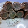 Yuminmama's cooksnap of when they made 豚肉のみそ巻き焼き♡.