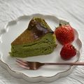 masaharu21's cooksnap of when they made 抹茶バスクチーズケーキ.