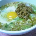 mikkusan's cooksnap of when they made インスタントラーメン納豆とともに。.
