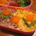 ａｋｉａｋｉ's cooksnap of when they made かくれ３色目ご飯.