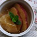 今実子's cooksnap of when they made ☆うちの定番さつま芋とリンゴの甘煮☆.