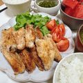 みぃぃちゃま's cooksnap of when they made ☆簡単☆止まらない！手羽中の旨塩から揚げ.