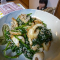 K/S's cooksnap of when they made ほうれん草と竹輪&シラスのお浸し.