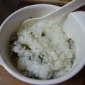 K/S's cooksnap of when they made ♡離乳食*わかめとしらすのおかゆ♡.
