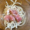 カメ姫☆'s cooksnap of when they made 生ハムもやし.