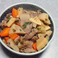 加藤律子's cooksnap of when they made れんこんとタケノコの煮物.