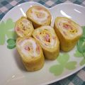 chokomi513's cooksnap of when they made かにかまの出し巻き.