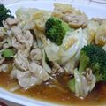 レアレアチーズ's cooksnap of when they made 細切り牛肉とブロッコリーのオイスター炒め.