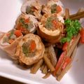 minmin!'s cooksnap of when they made ☆鶏肉のロール煮☆照り焼き風味☆.