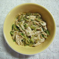 さとみりん's cooksnap of when they made きゅうりとささみのゴマ和え.