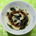 カルン's cooksnap of when they made レンコンとわかめの青じそ❀酢味噌和え.