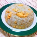 つつくみ's cooksnap of when they made ✿　長ネギチャーハン　✿.