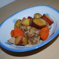 サオリ's cooksnap of when they made 鶏手羽とさつまいもの秋色煮物.