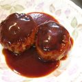 ゆりYO船長's cooksnap of when they made 決め手は?!ふわっとジューシーハンバーグ.