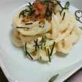 vegeful's cooksnap of when they made ５分で出来る☆明太子バターうどん.