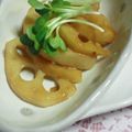 ＴＯＭＯＷＡＴ's cooksnap of when they made れんこんのポンバター炒め.