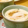 腹の上のポニョポニョ's cooksnap of when they made 残った鍋のだし汁で茶碗蒸し♬.