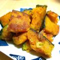 ママdeko's cooksnap of when they made かぼちゃのにんにくソテー☆.