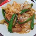 がみっこ's cooksnap of when they made ピリっとこくのあるナポリタン.