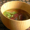 おしす's cooksnap of when they made -さつま芋の皮＾＾味噌汁✿-.