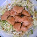 ひなた〜んママ's cooksnap of when they made 鶏胸☆こってりにんにく焼☆.