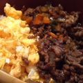 あーちゃん66's cooksnap of when they made ☆野菜たっぷり☆そぼろ丼.