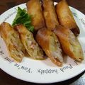 ヌーシ's cooksnap of when they made じゃがいもとハム・長葱の春巻き✿.