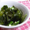 minami1977's cooksnap of when they made オクラとわかめのポン酢和え.