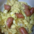 沈紫魚's cooksnap of when they made ウインナーで玉子丼.