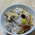 HALYUI's cooksnap of when they made 秋の炊き込みご飯.
