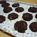 sumirenore's cooksnap of when they made トリプルカカオdeチョコドロップクッキー.