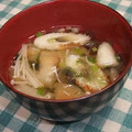 chokomi513's cooksnap of when they made 経済的☆ちくわとみょうがのすまし汁.