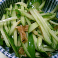 ケーゼトラウト's cooksnap of when they made 超簡単!! きゅうりのなめ茸和え.