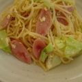 菜乃果's cooksnap of when they made -ウィンナーとキャベ豆乳パスタ-.