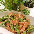 リーカ's cooksnap of when they made お弁当に♪アスパラとベーコンのマヨ炒め.