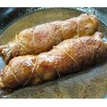 ちょこ✪0214's cooksnap of when they made 鶏ごぼう巻き.