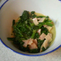 えつエツ's cooksnap of when they made ほうれん草とハムのオイマヨ.