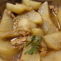 mcc5646's cooksnap of when they made 大根とツナの煮物.