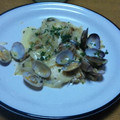 harry0427's cooksnap of when they made カレイとアサリのお洒落なイタリア風煮込み.