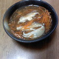 kuishinboF's cooksnap of when they made 人参と椎茸のかきたま汁.